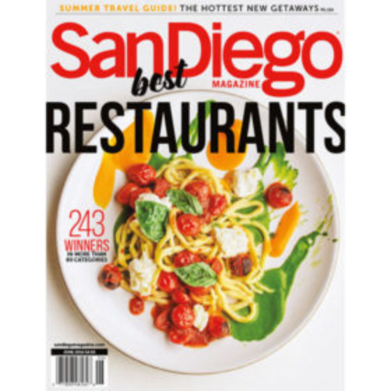 The Red Door in San Diego Magazine