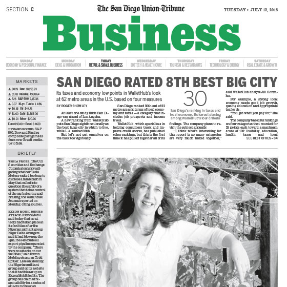 The Red Door in San Diego Union-Tribune