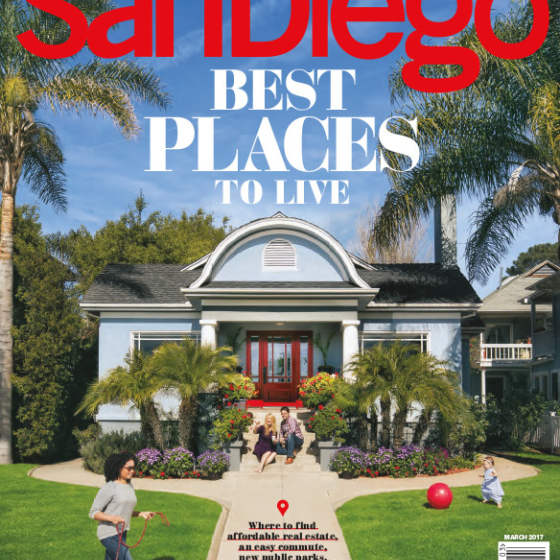 Bar By Red Door in San Diego Magazine