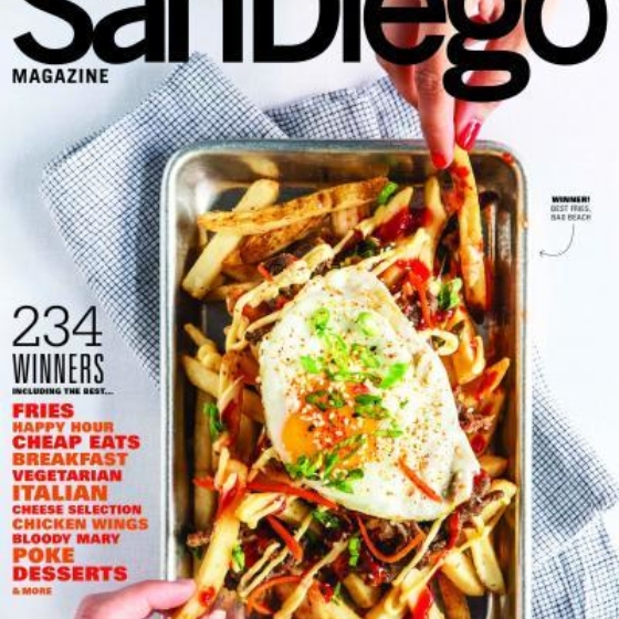 The Red Door in San Diego Magazine