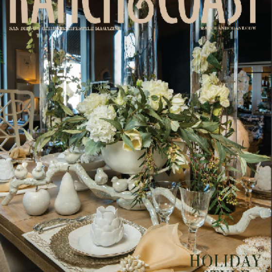 The Red Door in Ranch & Coast Magazine