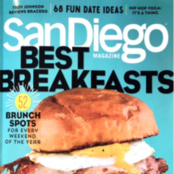 The Red Door in San Diego Magazine